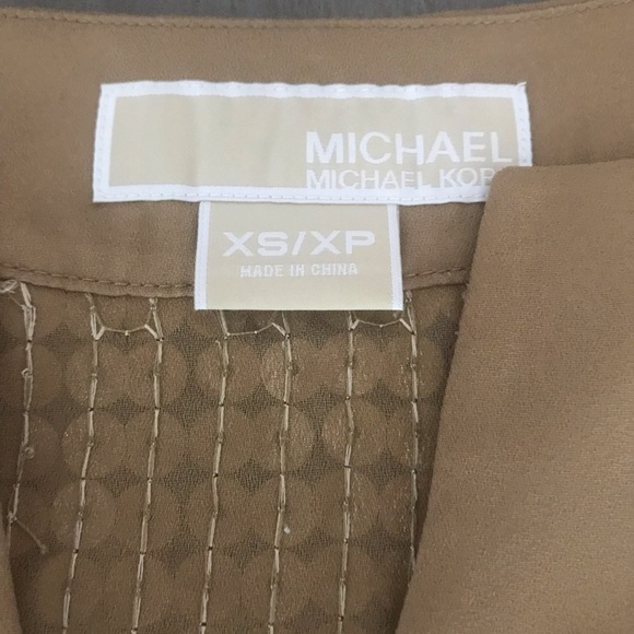 Michael Kors gold sequins tunic. Great for parties! - Picture 1 of 7